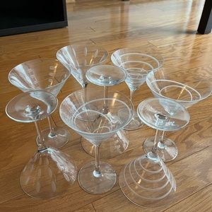 Mikasa Martini glasses (8)